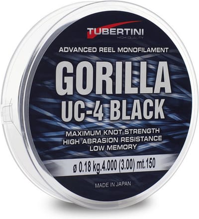 Tubertini - Lijn Nylon Gorilla UC-4 Black - Tubertini