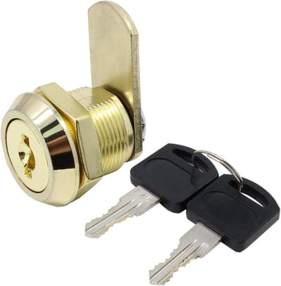 Solidchoice - Veiligheidsbrievenbusslot met 2 Sleutels 16mm