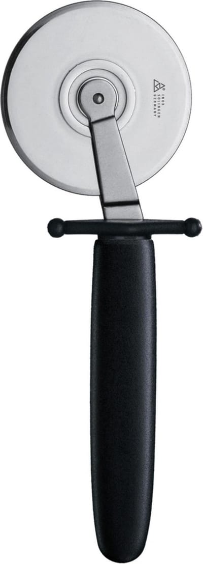 Triangle Professionele Pizzasnijder 7cm – Ergonomisch Zwart Heft – Vaatwasserbestendig