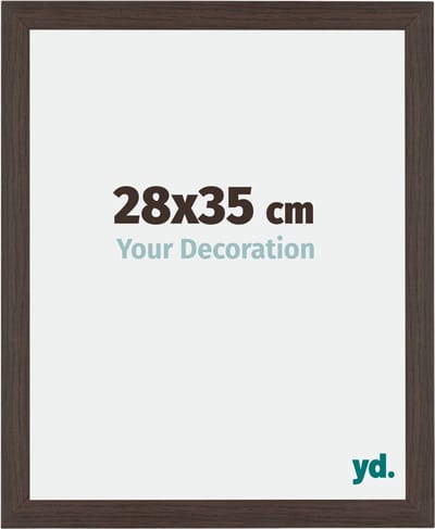 Your Decoration - Fotolijst 28x35 cm - MDF - Eiken Donker - Mura