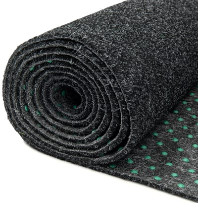 Tapiso Magic Forest Kunstgras Antraciet Balkon Tuin Terras Grastapijt Maat- 200x1450