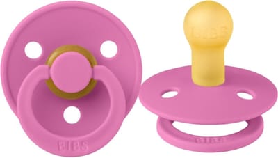 BiBs Fopspeen - Rond - Flow Pack - 6-18 Mnd - Bubblegum