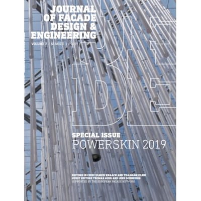 Jfde - Journal Of Facade Design And Engineering