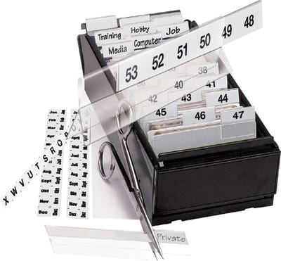 Indextabs djois 10x150mm zelfkl aanpasbaar perm wt | 10 stuks