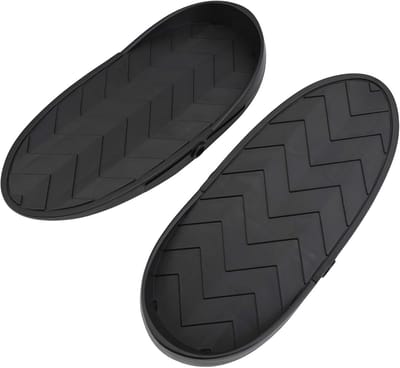 Roeimachine Pedalen - Vervangende Voetsteunen - Cardio Training - Antislip Ontwerp - 30 x 13 cm - Zwart
