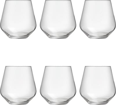 Royal Leerdam - Carré - Waterglazen - Set van 6 - 47,5 cl - Glazen - Waterglas