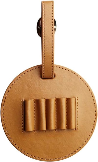 Golf tee organizer - Voordelig setje - Kan aan de banden van golftassen worden gehangen - Premium leren materiaal - Ideaal cadeau voor mannelijke en vrouwelijke golfers