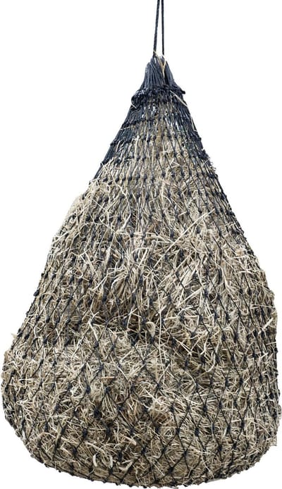 HB Hooinet fijnmazig - zwart - extra sterk - 70cm