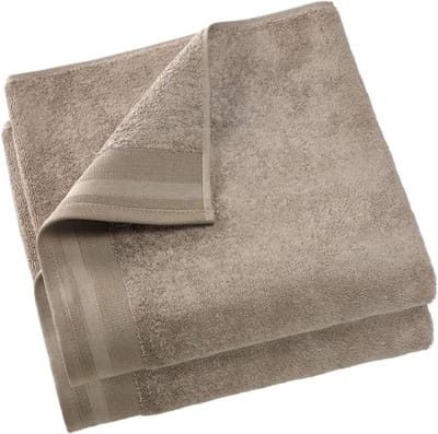De Witte Lietaer Keuken handdoek Contessa - Set 2 stuks - 60 x 60 cm - Taupe - Katoen