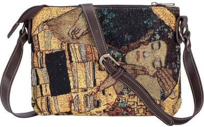 Signare - Schoudertas - Kunst - Gobelin -Gold Kiss - Gustav Klimt