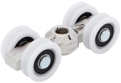 Hanging furniture castors voor schuifdeuren, robuuste wielen, glijders en lagers voor meubels