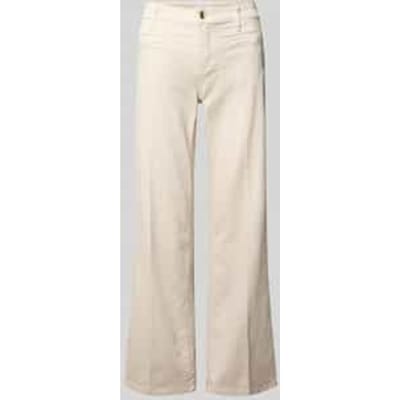 Korte jeans met persplooien en steekzakken