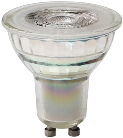 Spectrum LED Lamp GU10 - 7.5W - 230V - 1100 Lumen - 3000K Warm Wit - Ø50mm - Voor Werkverlichting, Spiegelkast of Garage