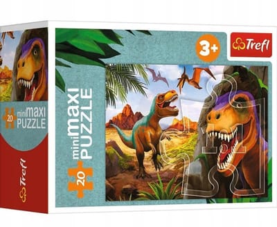 Trefl Dino Dinosaurs 20 Mini Maxi-puzzel 3+
