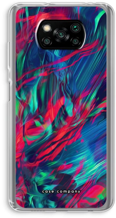 Case Company® - Hoesje geschikt voor Poco X3 Pro hoesje - Pilgrims Of The Sea - Soft Cover Telefoonhoesje - Bescherming aan alle Kanten en Schermrand