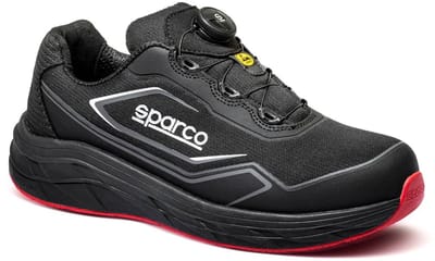 Sparco Werkschoenen S1PS - Teamwork Rotor - Zwart — 47