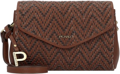 PICARD Schoudertas Samos Shoulderbag Cognac Bruine