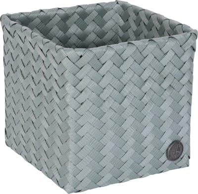 Handed By - Opbergmand - Mand - Organizer - Woonkamer - Kinderkamer - Badkamer - Babykamer - Top Fit square 15 - lichtgroen - eucalyptus
