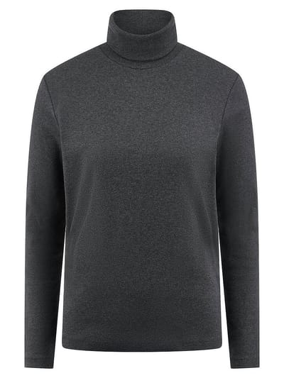 Colshirt Van Peter Hahn grijs