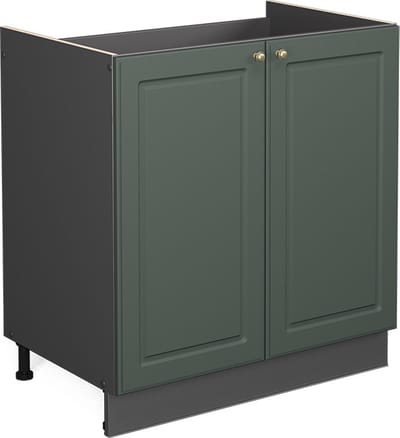 Vicco Fame-Line Wastafelkast – 80 cm zonder werkblad Groen-Goud Landhuis