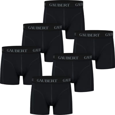 Gaubert | 6 pack | boxershorts heren | bamboe katoen onderbroek heren | maat XL