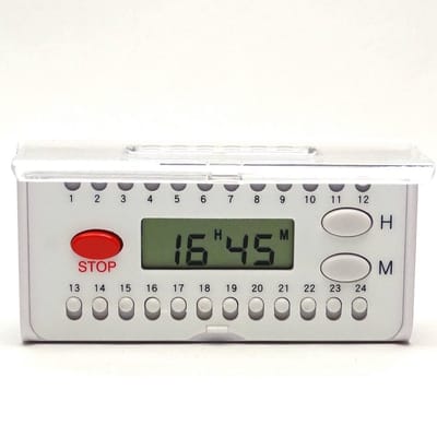 Herinnerings Alarm - eenvoudig schuifsysteem- 6 dagelijkse alarmen