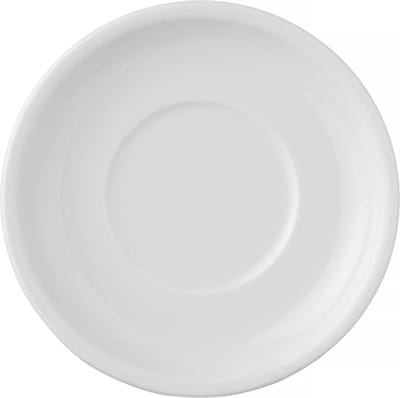 HENDI Schotel voor soepkom – versterkte randen – wit porselein – ⌀170 mm