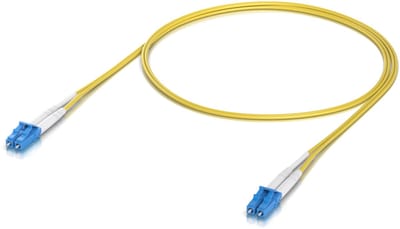 Ubiquiti UACC-OFC-S2-LULU-1M-50 InfiniBand en Glasvezelkabel LC LC/LC Geel