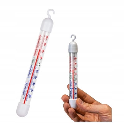 Thermometer voor koelkasten en diepvriezers (-50°C tot +40°C) 17cm
