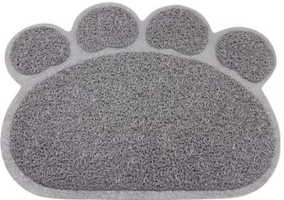 Bovista Kattenbak Mat - Katten Mat - Grit Opvanger - Schoonloopmat Kattenbak - Kattenbak Uitloopmat - Kattenbak Matje - Cat Litter Mat - Kattengrit - Grijs - Maat M