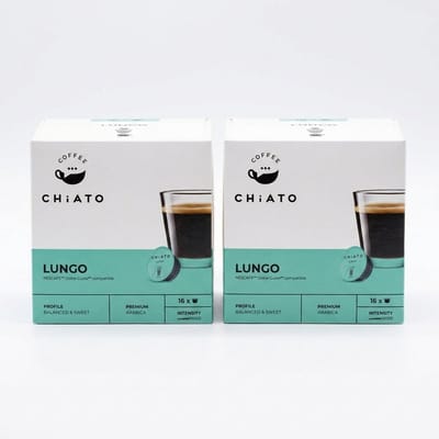 Koffiecapsules compatibel met NESCAFÉ® Dolce Gusto® CHiATO Lungo, 16 st.