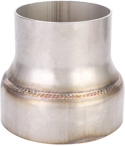 Dailygoods - Turbo Uitlaat Reducer Adapter - 3 inch naar 4 inch - Hoogwaardige prestaties - Roestvrij staal - Duurzaam en sterk - Geschikt voor auto-u...