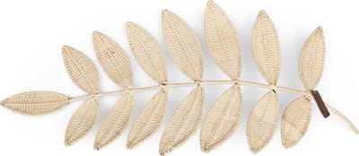 Riviera Maison Kunsttak rotan decoratie takken voor bloemen - Botanic Leaf rieten tak 80 cm lang