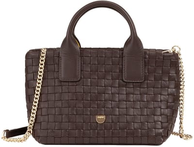 DuDu Ibiza Handtas Leder 22 cm - Dames - coffee brown