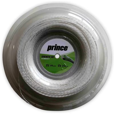 Prince Synthetic Gut  Duraflex -1.25mm-wit