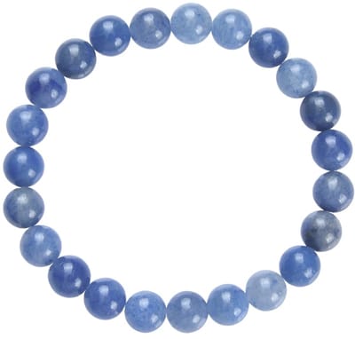 Armband Blauwkwarts 8 mm