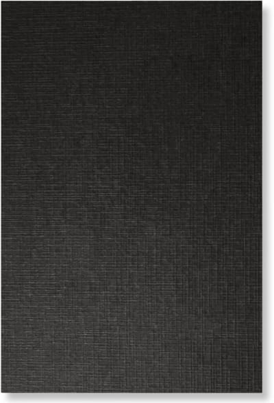 20 Linnen Kaarten papier - A4 - Zwart - Cardstock - 29,7x21cm - 240 grams - Karton