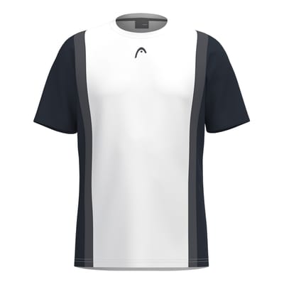 HEAD Club 25 Tech T-shirt Heren-Donkerblauw,Wit