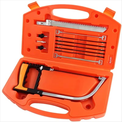 Multifunctionele Handzaagset voor Outdoor, Camping en Huis, 15-in-1 met Diverse Zaagbladen