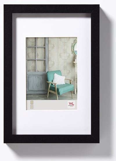 Walther Stockholm - MDF Houten lijst- Fotoformaat 18x24 cm - Zwart