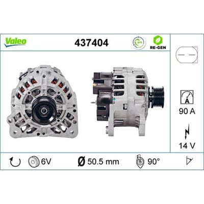 Driefasige generator VALEO RE-GEN - AT VALEO 437404