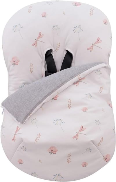 Baby Deken Voetenzak - Autostoel Accessoire - Comfortabel Reizen - Zacht Materiaal - 33 x 26.5 x 6.5 cm