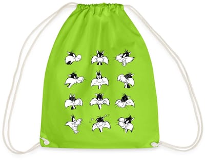 Looney Tunes Sylvester Facial Expressions Gymtas