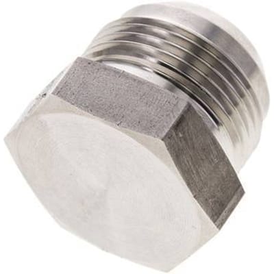 JIC-Plug UN 1-5/16''-12 RVS 170 bar (2388,5psi)