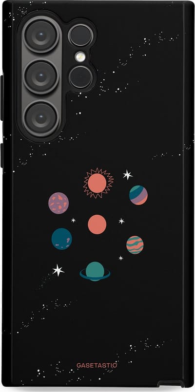 Casetastic Hoesje Geschikt voor Samsung S23 Ultra - Stijlvolle Beschermende Duo-layer Case - Universum familie