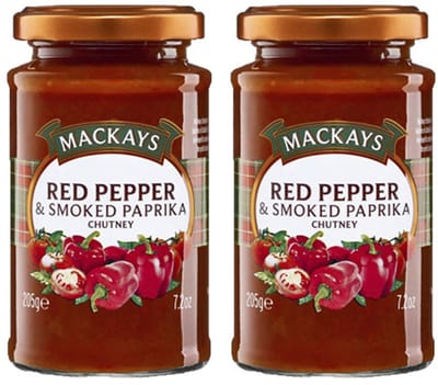 Mackays - Red Pepper & Smoked Paprika Chutney - 2x 205g