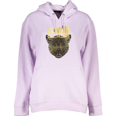 Leopard Hoodie Paars Ca28862