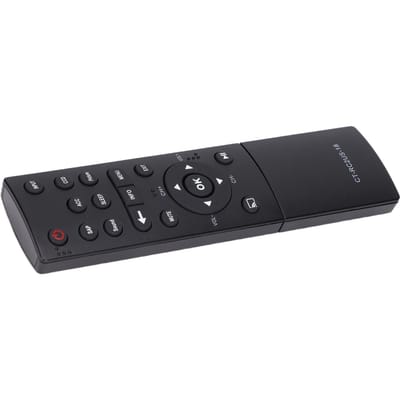 Télécommande TV LED Facile à Utiliser Remplacement de Télécommande pour Toshiba 32L221U 43L621U black