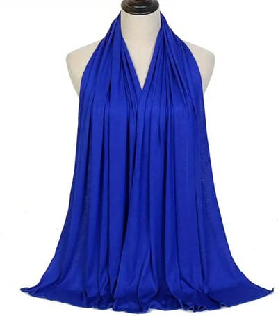Bovista Hoofddoek - Hijab - Dames - Abaya - Sjaal - Islamitische Kleding - Moslim Kleding - Alhamdulillah - Blauw
