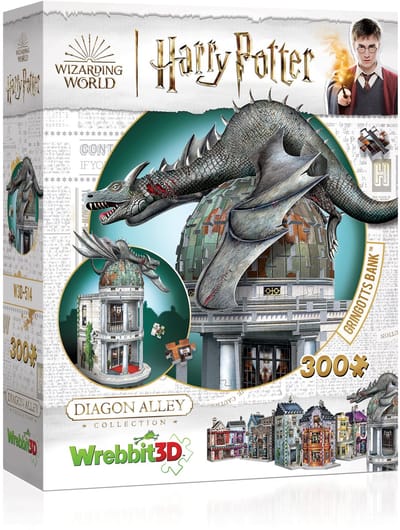 Gringotts Bank - Harry Potter - 3D Puzzel - 300 stukjes